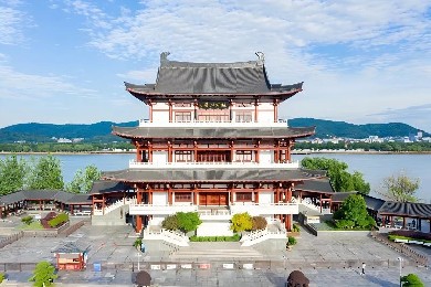 長(zhǎng)沙地標(biāo)+新瀟湘十景——長(zhǎng)沙杜甫江閣