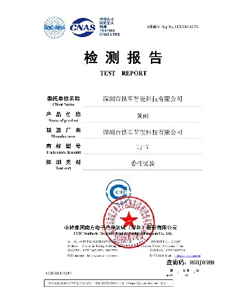 翼閘檢測報告