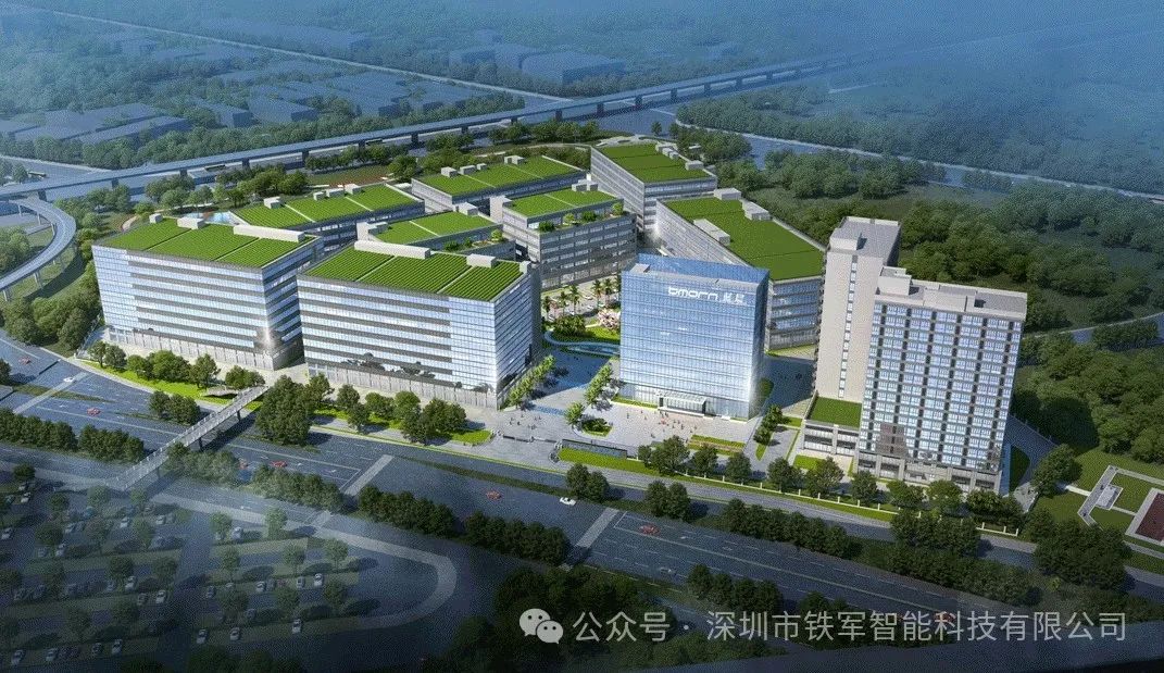 智慧園區(qū)新標(biāo)桿-中山古鎮(zhèn)藍(lán)晨科技園上線鐵軍閘機(jī)